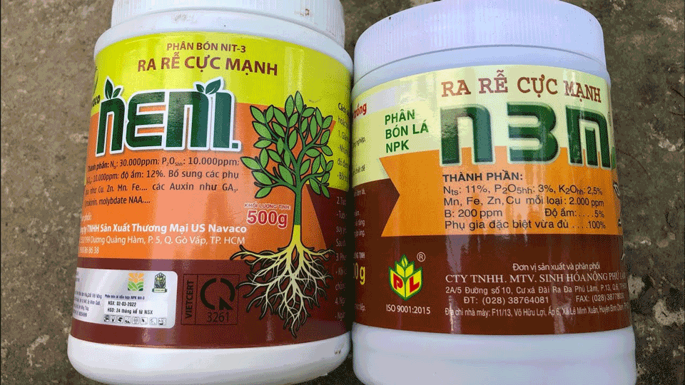 Phân bón lá, Ra rể cực mạnh N3M hộp 500g