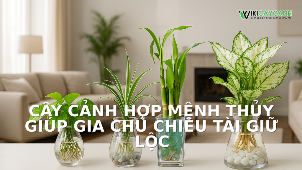 Hình ảnh minh họa cho Cây Cảnh Hợp Mệnh Thủy Giúp Gia Chủ Chiêu Tài Giữ Lộc